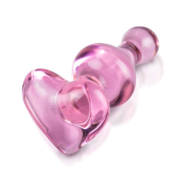 Icicles_No.75_Pink_Heart_Glass_Butt_Plug_BondageBox_x2 Icicles No.75 Pink Heart Glass Butt Plug BondageBox UK