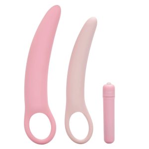 Inspire Silicone Vibrating Dilator Kit 3 Piece Set BondageBox UK