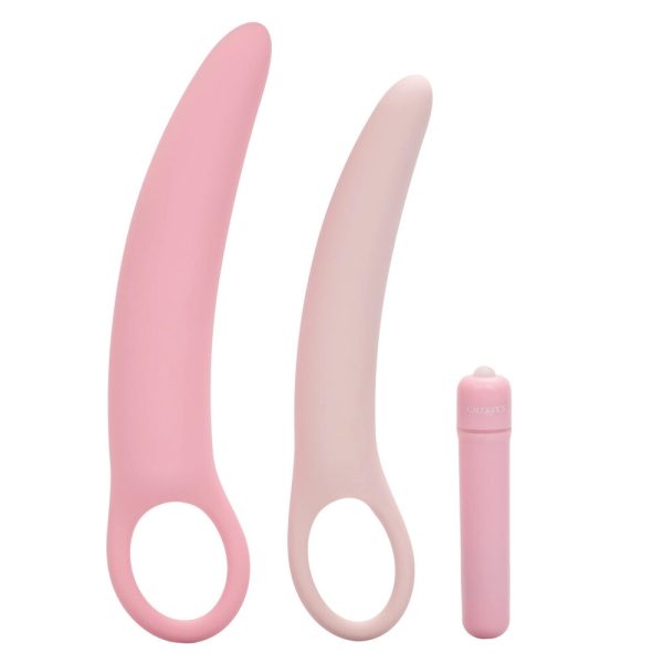 Inspire Silicone Vibrating Dilator Kit 3 Piece Set BondageBox UK