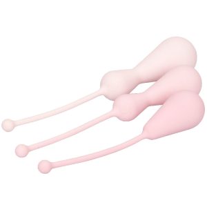 Inspire Weighted Silicone Kegel Training Kit BondageBox UK