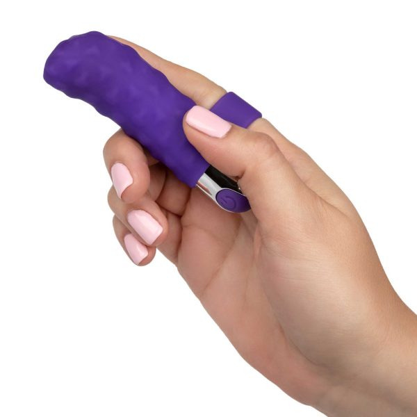 Intimate Play Purple Rechargeable Finger Teaser BondageBox UK