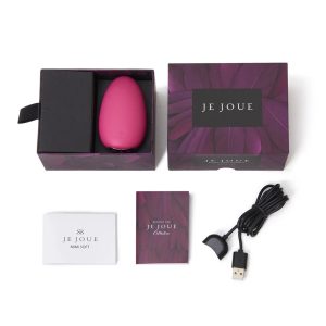 Je Joue Mimi Soft Clitoral Vibrator Fuchsia BondageBox UK