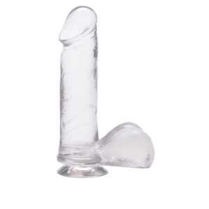 Jelly Royale 6 Inch Dong Clear BondageBox UK