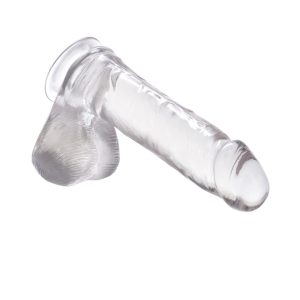 Jelly Royale 6 Inch Dong Clear BondageBox UK