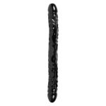 Jr Veined Double Header 12 Inch Bender Dong Black BondageBox UK