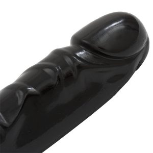 Jr Veined Double Header 12 Inch Bender Dong Black BondageBox UK