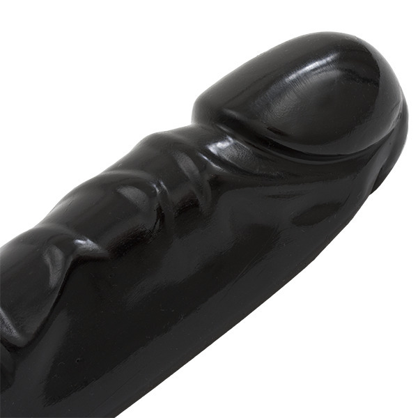 Jr Veined Double Header 12 Inch Bender Dong Black BondageBox UK