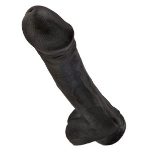 King Cock 13 Inches Cock With Balls and Suction Cup BondageBox UK