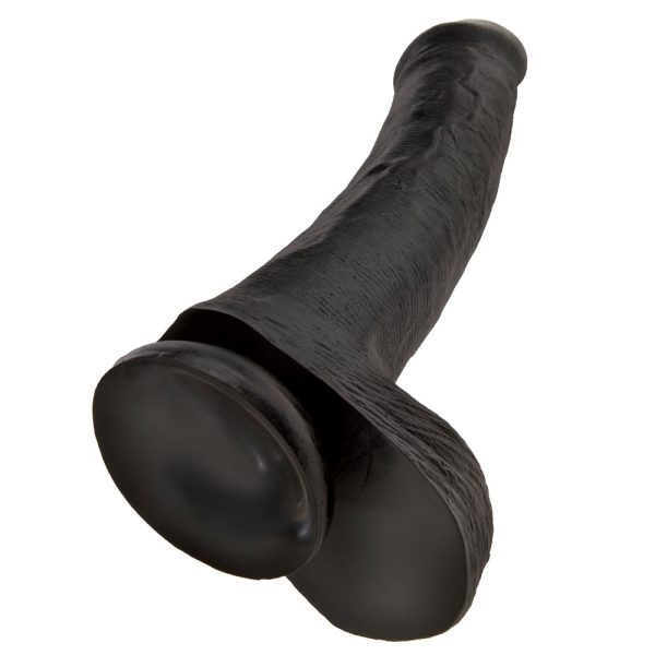 King Cock 13 Inches Cock With Balls and Suction Cup BondageBox UK