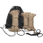 Kink Bind And Tie Initiation 5 Piece Hemp Rope Kit BondageBox UK