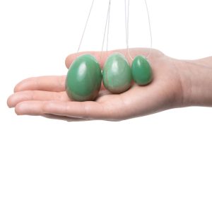 La Gemmes Yoni Egg Set Jade BondageBox UK