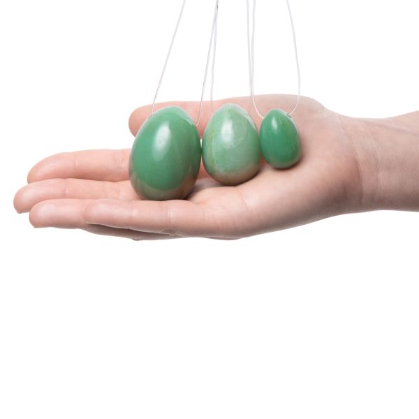 La Gemmes Yoni Egg Set Jade BondageBox UK