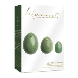 La Gemmes Yoni Egg Set Jade BondageBox UK