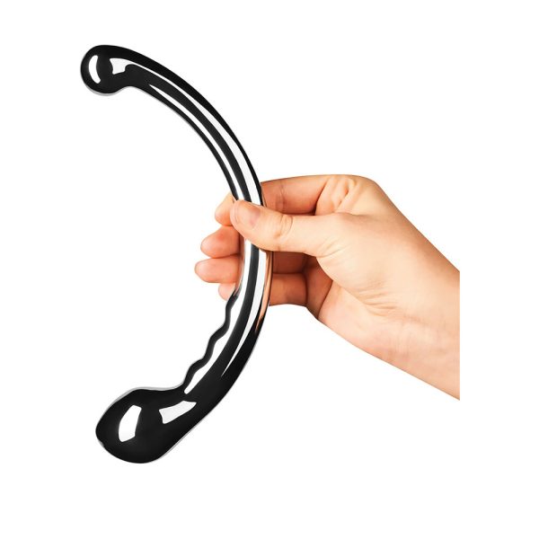 Le Wand Hoop Stainless Steel Dildo BondageBox UK