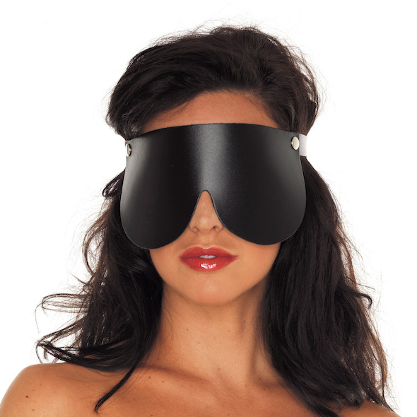 Leather Blindfold BondageBox UK