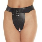 Leather Chastity Brief BondageBox UK