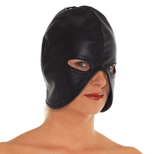 Leather_Head_Mask_BondageBox_x2 Leather Head Mask BondageBox UK