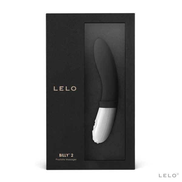Lelo Billy 2 Deep Black Luxury Rechargeable Prostate Massager BondageBox UK