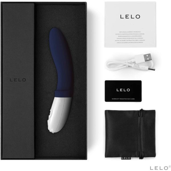 Lelo Billy 2 Rechargeable Prostate Massager Deep Blue BondageBox UK