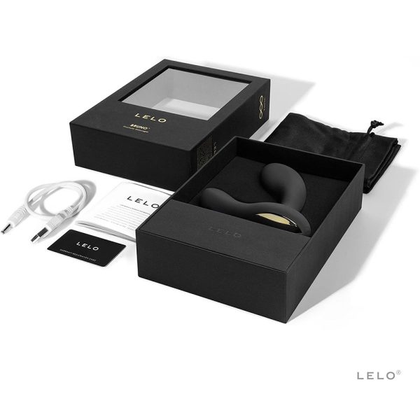 Lelo Bruno Prostate Massager Black BondageBox UK