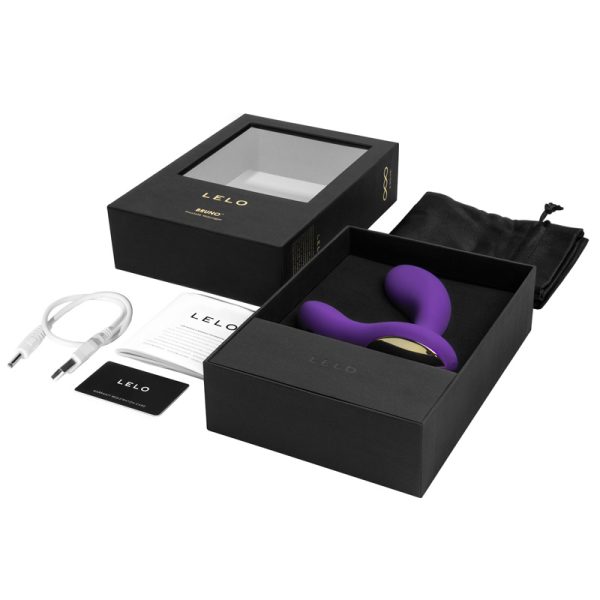 Lelo Bruno Prostate Massager Purple BondageBox UK