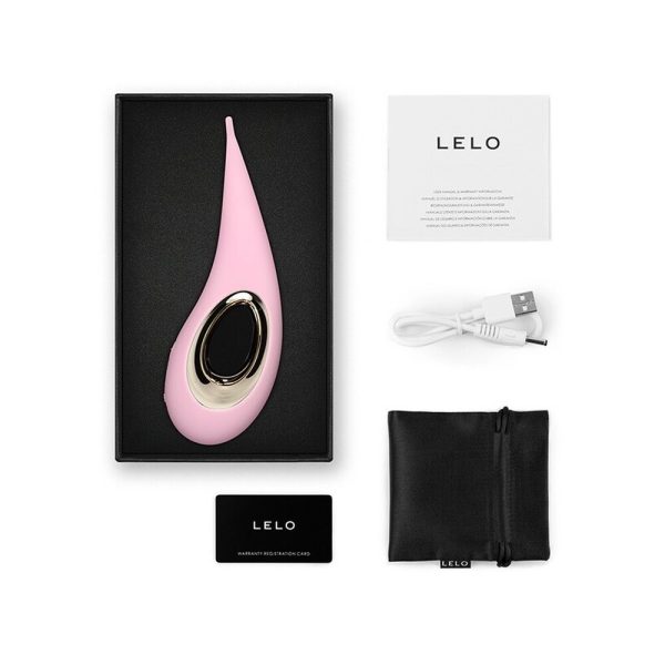 Lelo Dot Elliptical Clitoral Stimulator Pink BondageBox UK