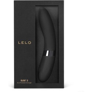 Lelo Elise 2 Dual Powered G Spot Vibrator Black BondageBox UK