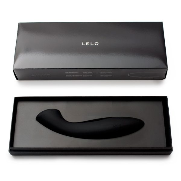 Lelo Ella G Spot Dildo Black BondageBox UK