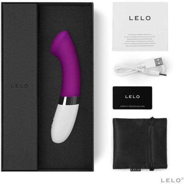 Lelo Gigi 2 Deep Rose G Spot Vibrator BondageBox UK