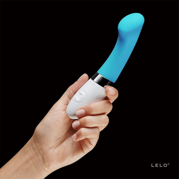 Lelo Gigi 2 Turquoise Blue G Spot Vibrator BondageBox UK