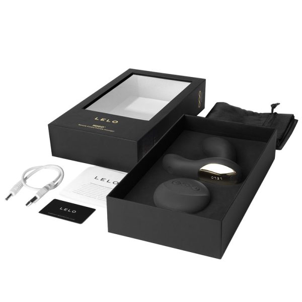 Lelo Hugo Luxury Prostate Massager Black BondageBox UK