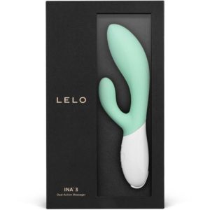 Lelo Ina 3 Dual Action Massager Seaweed BondageBox UK
