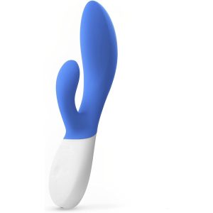 Lelo Ina Wave 2 Luxury Rechargeable Vibe Blue BondageBox UK