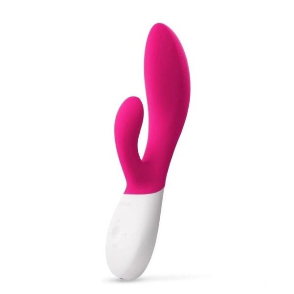 Lelo Ina Wave 2 Luxury Rechargeable Vibe Cerise BondageBox UK