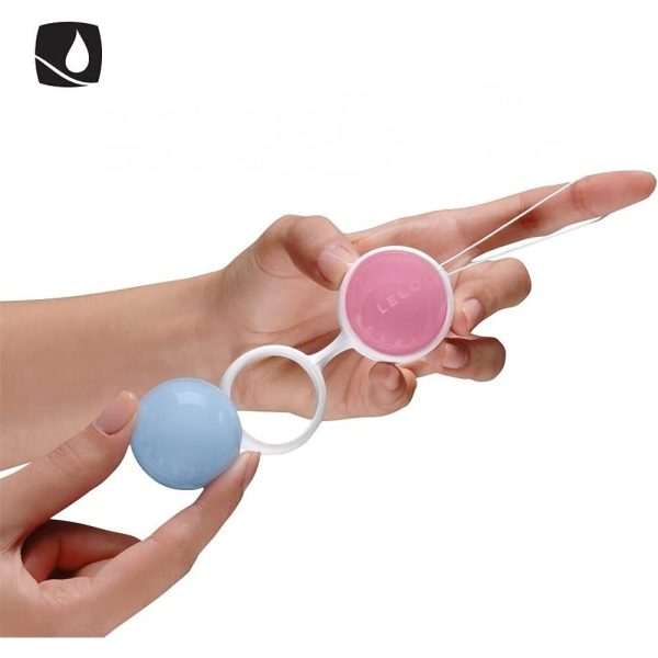 Lelo Luna Beads Pink And Blue BondageBox UK