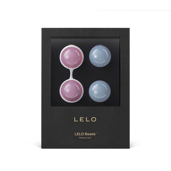 Lelo Luna Beads Pink And Blue BondageBox UK