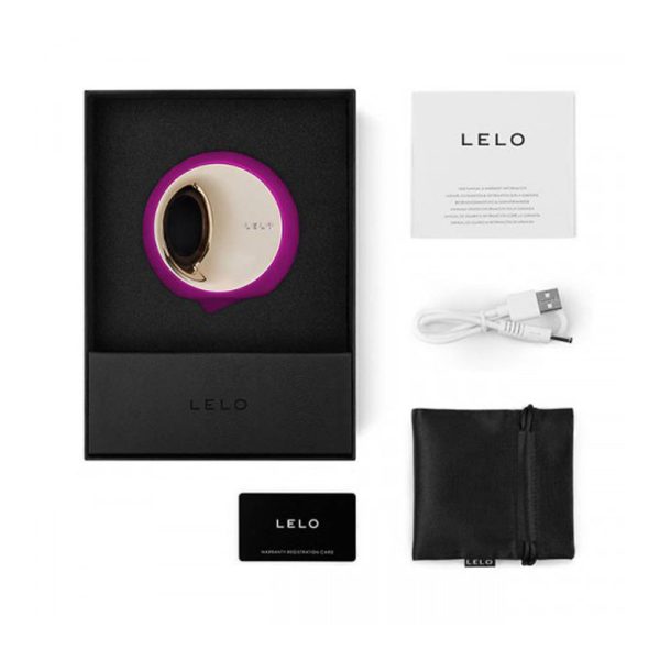 Lelo Ora 3 Deep Rose Oral Sex Stimulator BondageBox UK