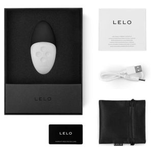 Lelo SIRI 2 Rechargeable Massager Black BondageBox UK