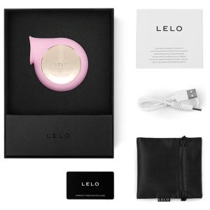 Lelo Sila Pink Sonic Wave Clitoral Massager BondageBox UK