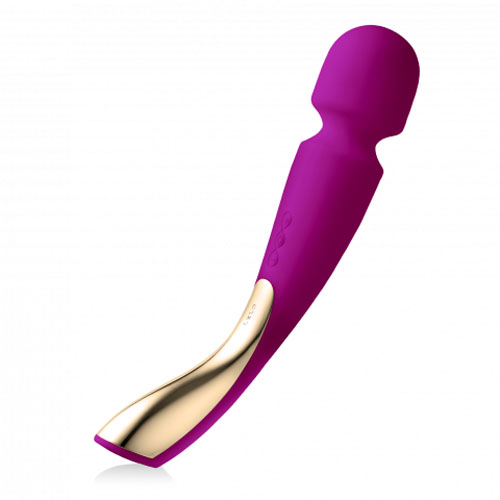 Lelo Smart Wand 2 Large Deep Rose BondageBox UK