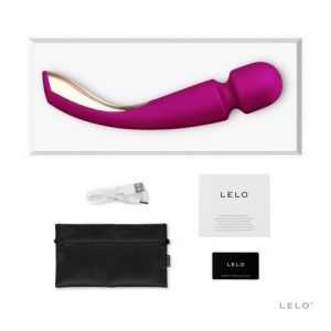 Lelo Smart Wand 2 Large Deep Rose BondageBox UK