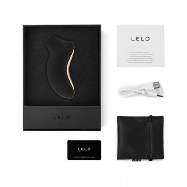 Lelo Sona 2 Black Clitoral Vibrator BondageBox UK