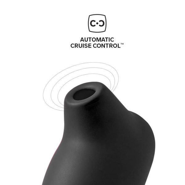 Lelo Sona Cruise Sonic Clitoral Massager Black BondageBox UK