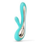 Lelo Soraya 2 Dual Rabbit Vibrator Aqua BondageBox UK