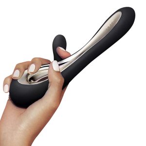 Lelo Soraya 2 Dual Rabbit Vibrator Black BondageBox UK