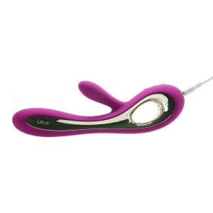 Lelo Soraya 2 Dual Rabbit Vibrator Deep Rose BondageBox UK