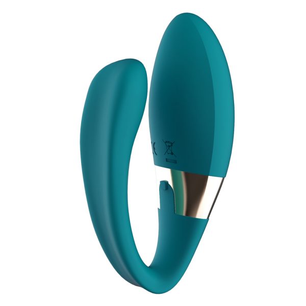 Lelo Tiani Duo Couples Massager Ocean Blue BondageBox UK