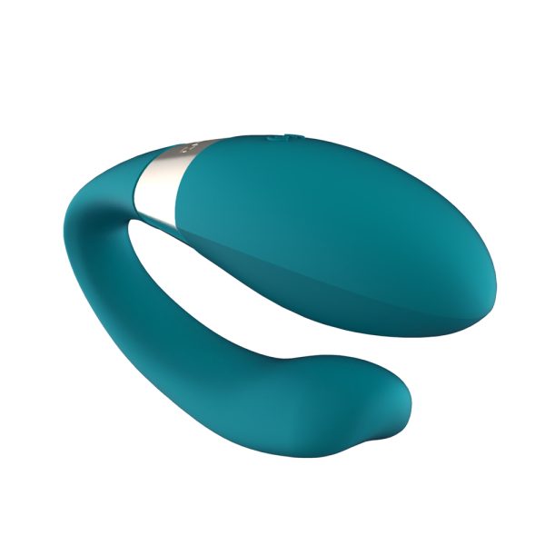 Lelo Tiani Duo Couples Massager Ocean Blue BondageBox UK
