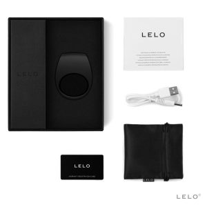Lelo Tor 2 Couples Ring Black BondageBox UK