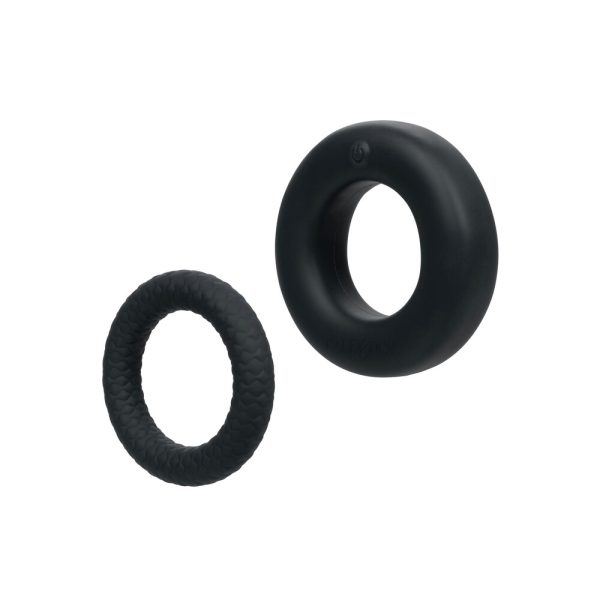 Link_Up_Optimum_Vibrating_Cock_Ring_Set_Black_BondageBox_x2 Link Up Optimum Vibrating Cock Ring Set Black BondageBox UK